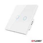 Touch-Glasschalter | ZigBee | weiß/schwarz | 1 oder 2 Lichtquellen | kein Neutralleiter erforderlich – Bild 6